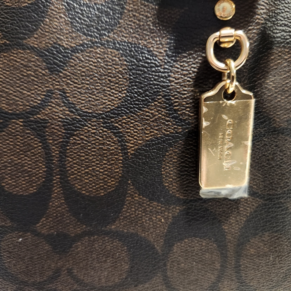 COACH Katy Satchel In Signature Canvas - Picture 4 of 12